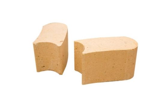 Standard Size Curved Fire Brick Fireclay Refractory Brick Heat Resistant