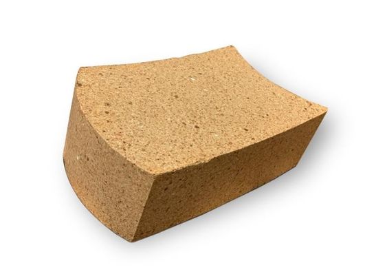 Standard Size Curved Fire Brick Fireclay Refractory Brick Heat Resistant