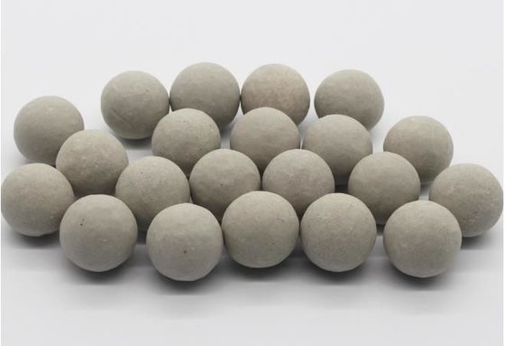 High Efficiency Inert Alumina Balls Al2O3 Beads 23%-25% For Support Media