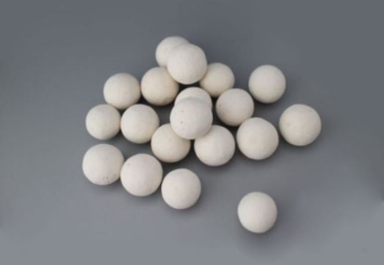 92% Al2O3 Inert Alumina Balls Alumina Grinding Ball As The Supporting Material