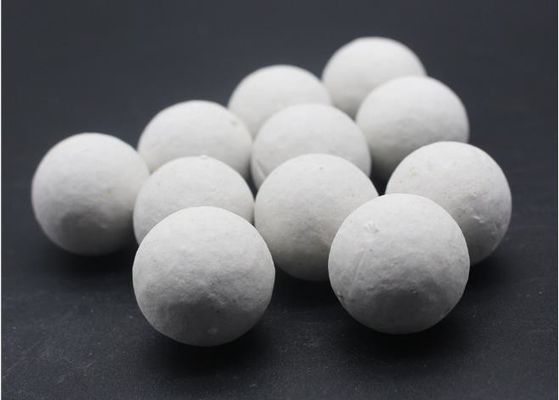 92% Al2O3 Inert Alumina Balls Alumina Grinding Ball As The Supporting Material