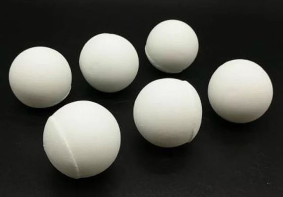 92% Al2O3 Inert Alumina Balls Alumina Grinding Ball As The Supporting Material