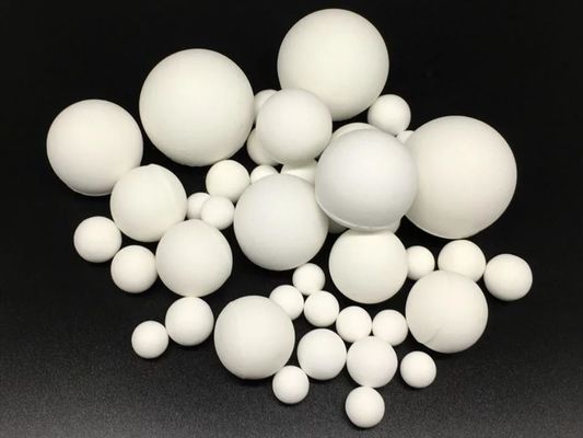 92% Al2O3 Inert Alumina Balls Alumina Grinding Ball As The Supporting Material