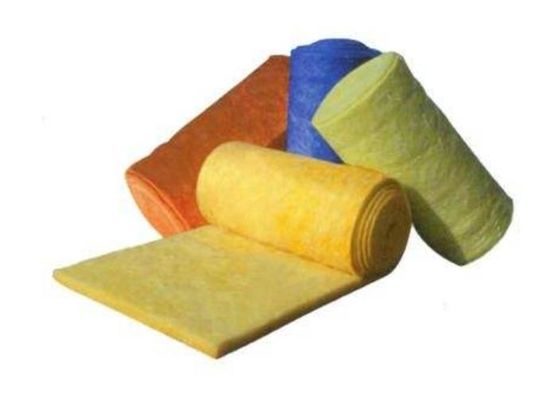 Waterproof Fireproof Fiber Glass Wool Insulation Acoustical Isolation