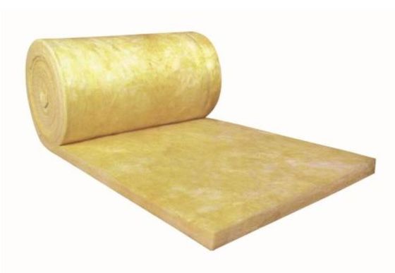 Sound Absorption Fiber Glass Wool Sound Insulation / Rock Wool Felt With Aluminium Foil