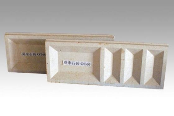 Mullite Insulating Basic Refractory Bricks Yellow Fire Brick Lower Bulk Density