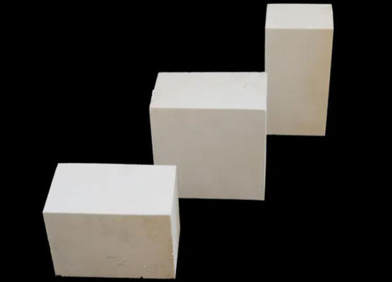 Kiln Lining Alumina Silicate Bricks Aluminum Oxide Brick White Customizable